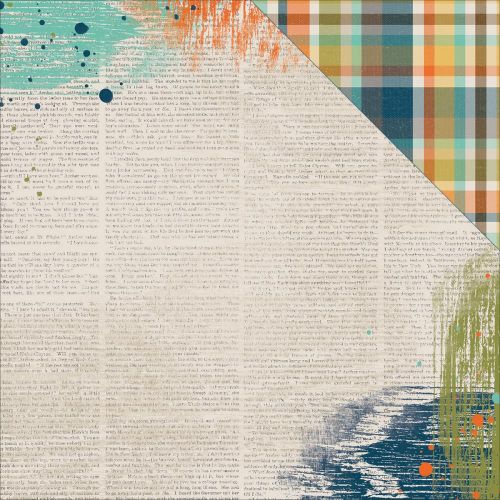 Simple Stories - So Rad - 12 x 12 Double Sided Paper - Chillin'