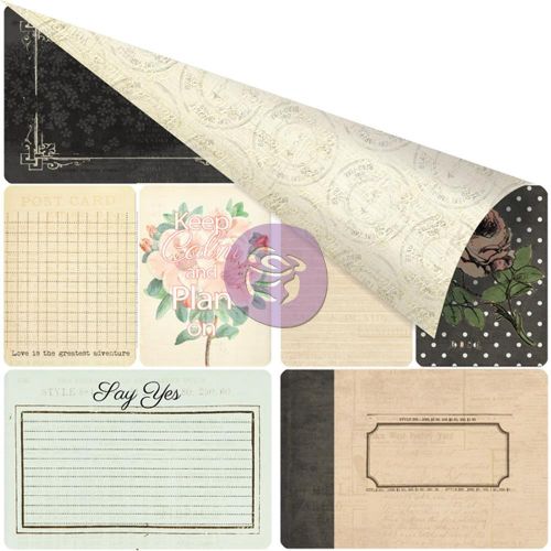 Prima Marketing Inc - Something Blue Collection - Patterned Paper - Say Yes