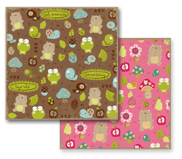 Prima Marketing Inc - So Cute Patterned Paper BOYS RULE