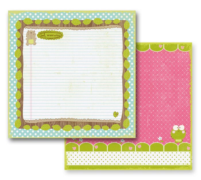 Prima Marketing Inc - So Cute Patterned Paper NOTEWORTHY