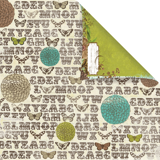 Prima Marketing Inc - Madeline Patterned Paper Parterre