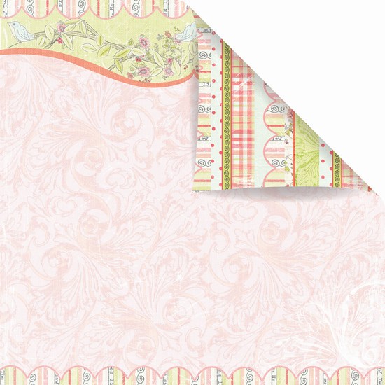 Prima Marketing Inc - Sparkling Spring Patterned Paper Spun Sugar