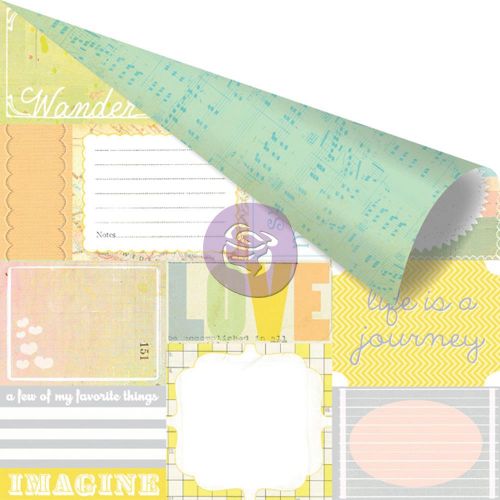 Prima Marketing Inc - Free Spirit Collection - Patterned Paper - Expressive