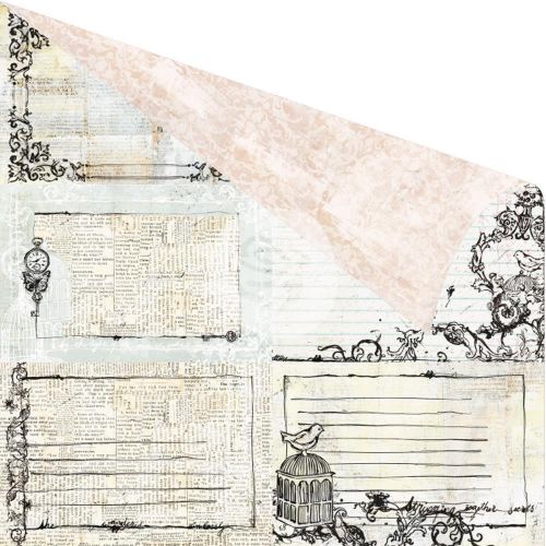 Prima Marketing Inc - Epiphany Collection - 12x12 Paper - Words To Live By