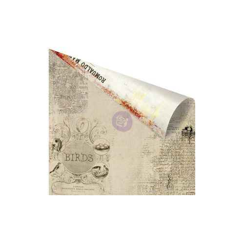 Prima Marketing Inc - Vintage Empotium - Double-Sided Cardstock 12"X12" - Florence