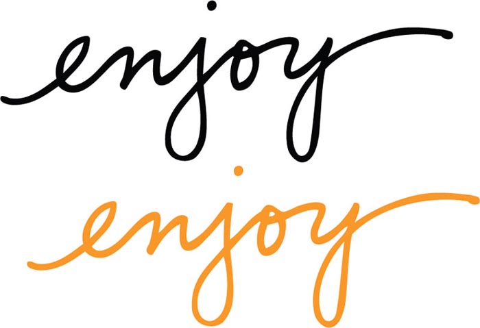 PRIMA MARKETING INC - FLOCKED IRON ONS ENJOY