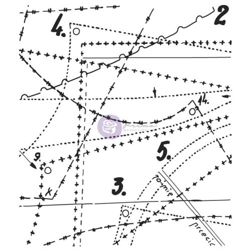 Prima Marketing Inc - Finnabair - Vintage Vanity Clear Stamps 2.2"X2.5" - Seamstress
