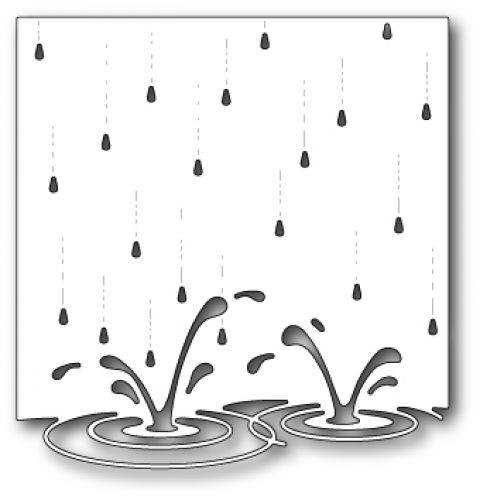 Memory Box Dies - Splashing Puddles craft dies