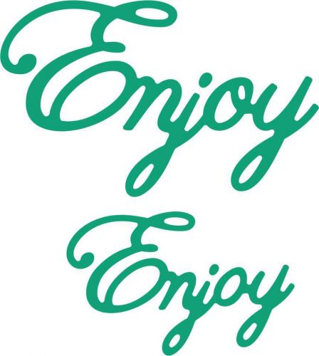 Cheery Lynn Designs Die - Enjoy (Set of 2)