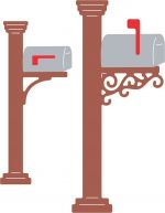 Cheery Lynn Designs Die - Mailboxes (Set of 2)