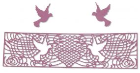 Cheery Lynn Designs Die - Dove Border