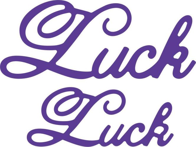 Cheery Lynn Designs Die - Luck (Set of 2)