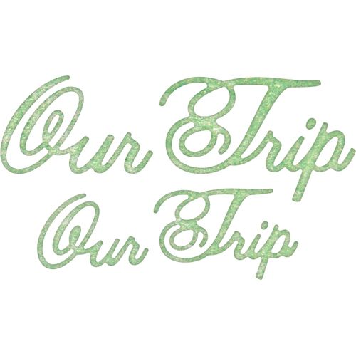 Cheery Lynn Designs Die - Our Trip (Set of 2)