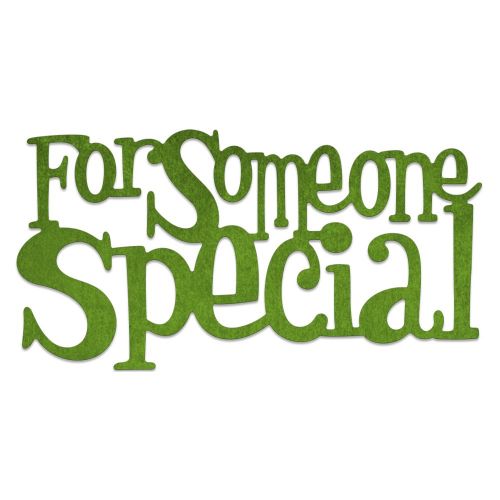 Cheery Lynn Designs Die - Whimsical "For Someone Special" Die