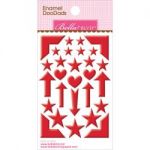 Bella Blvd - Enamel Stickers 3"X4.75" Doodads - McIntosh
