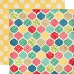 Echo Park Paper Company - Beautiful Life Collection - Quatrefoil Paper