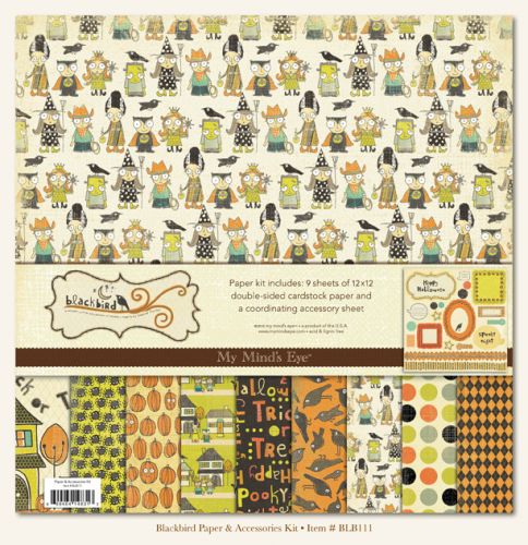 My Mind's Eye - Blackbird - Paper & Accessories Kit