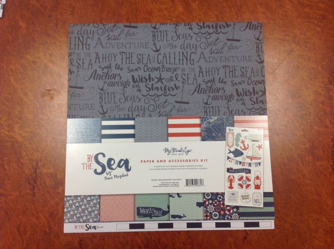My Minds Eye - By the Sea - Paper & Accessories Kit 12"X12"