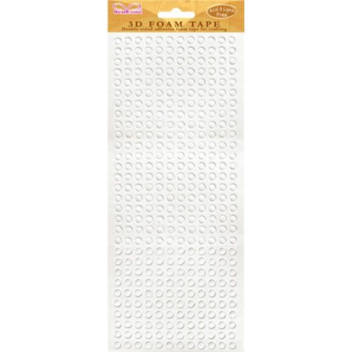 Best Creation - 3D Foam Tape - Double Sided Foam - Small Round 5mm