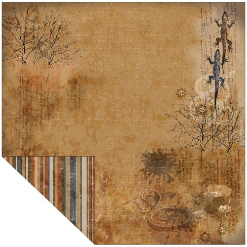 Fabscraps - Rustic Outdoors - 12" x 12" Double Sided Patterned Paper