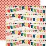 Carta Bella Paper Company - It's a Celebration Collection - 12x12" Paper - Birthday Banner