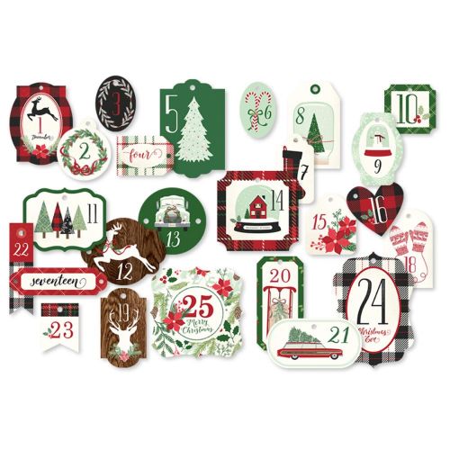 My Mind's Eye - Comfort & Joy Advent Tags