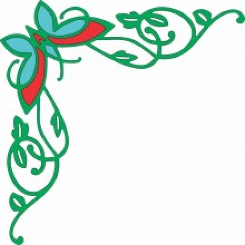 Cheery Lynn Designs Die - Borders, Flourishes & Edgers - Butterfly In