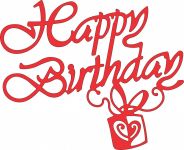 Cheery Lynn Designs Die - Happy Birthday