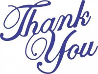 Cheery Lynn Designs Die - Thank You