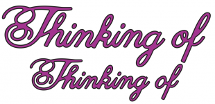 Cheery Lynn Designs Die - Thinking of