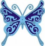 Cheery Lynn Designs Die - Doilies & Exotic Dies - Exotic Butterfly - Large #1