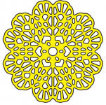 Cheery Lynn Designs Die - Italian Flourish Tiny Doily