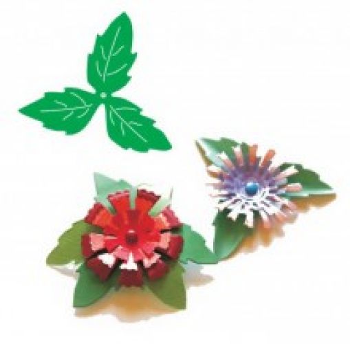Cheery Lynn Designs Die - Stacker Flowers - Leaf - SF-1