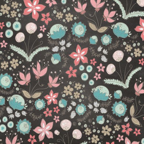 My Mind's Eye - Cut & Paste - Forever - Splendor  - 12" x 12" Double Sided Patterned Paper