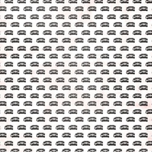 My Mind's Eye - Cut & Paste - Snapshots - Ring  - 12" x 12" Double Sided Patterned Paper