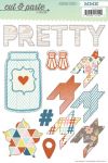 My Mind's Eye - Cut & Paste - Beautiful - Decorative Stickers