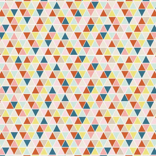 My Mind's Eye - Cut & Paste - Noted - Record  - 12" x 12" Double Sided Patterned Paper