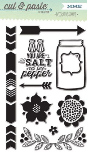 My Mind's Eye - Cut & Paste - Good Times - Decorative Stamps