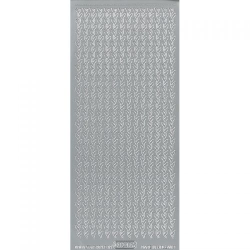 Peel Off Stickers - Vines Strip - Silver