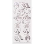 Peel Off Stickers - Religion - Silver