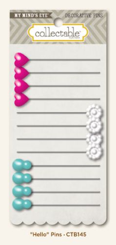 My Minds Eye - Collectable - Hello - Pins