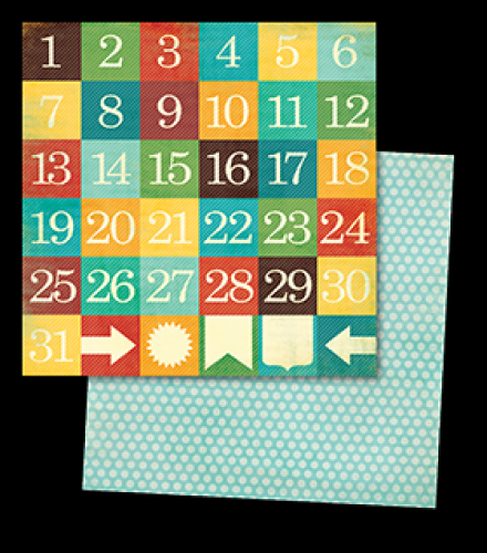 My Minds Eye - Collectable - Day - Dates Paper