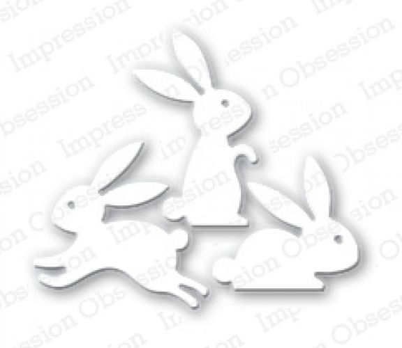 Impression Obsession - Die - Bunny Set