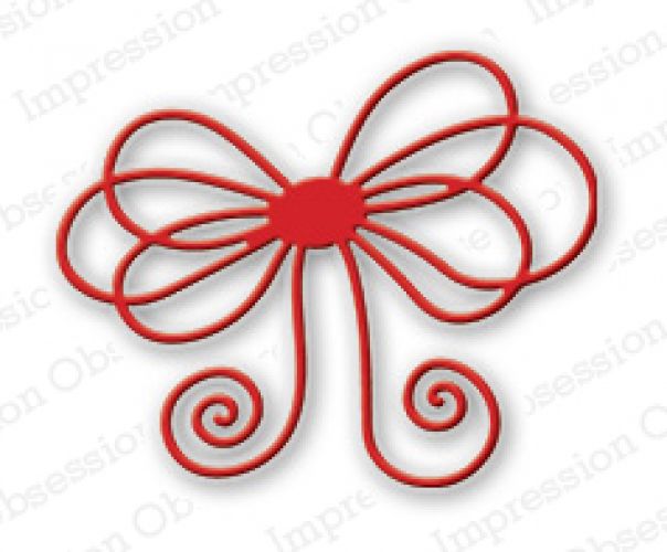 Impression Obsession - Die - Large Bow