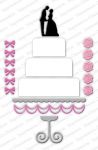 Impression Obsession - Die - Wedding Cake