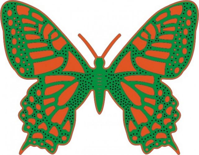 Cheery Lynn Designs Die - Exotic Butterfly X-tra Large