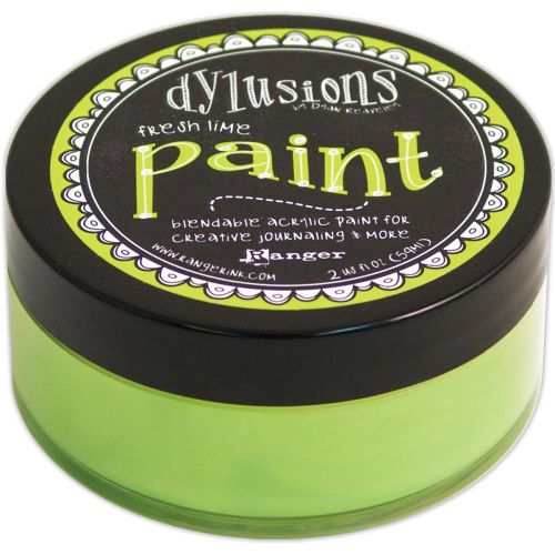 Ranger - Dylusions - By Dyan Reaveley - Blendable Acrylic Paint 2oz - Fresh Lime