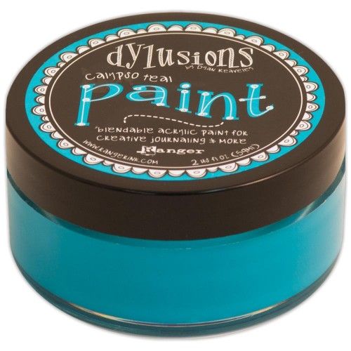 Ranger - Dylusions - By Dyan Reaveley - Blendable Acrylic Paint 2oz - Calypso Teal