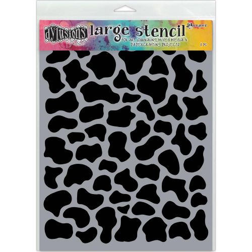 Ranger - Dylusions - By Dyan Reaveley - Dylusions Stencils 9"X12" - Giraffe