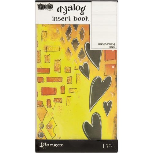 Ranger - Dylusions - By Dyan Reaveley - Dyalog Insert Book - Handwriting Lines